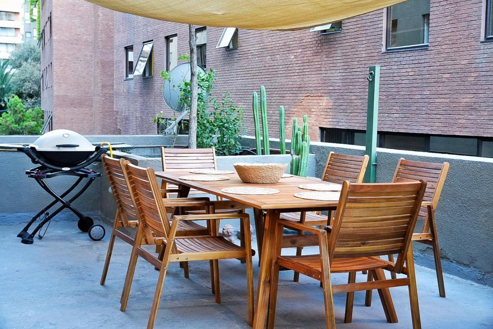 Terraza, Jardin Y Diseno A Pasos Del Costanera Center Santiago